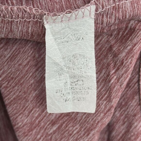 REB In J 220 High-Low Tunic Tee Womens M Soft 3/4 Sleeve Heathered *TINY FLAW* - Picture 8 of 10